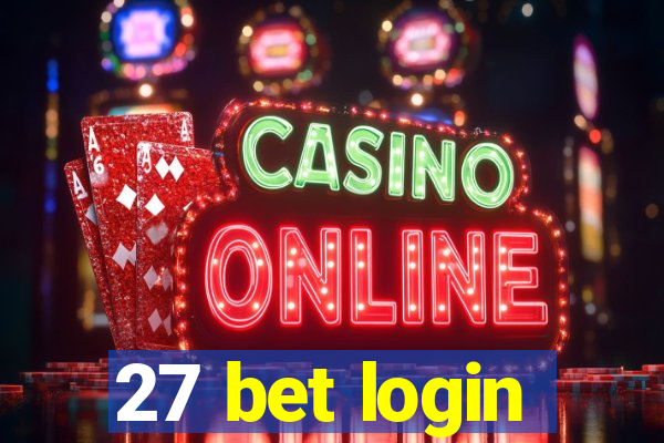 27 bet login